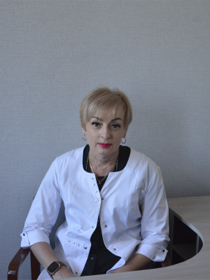 Заведующий отделением анестезиологии с койками интенсивной терапии, врач-анестезиолог Пономарёва Елена Николаевна